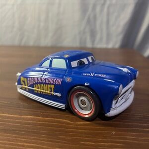Disney Pixar CARS Doc Hudson Hornet (2006) Shake N Go Mattel Talking Driving Toy